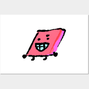 BFB Eraser Posters and Art